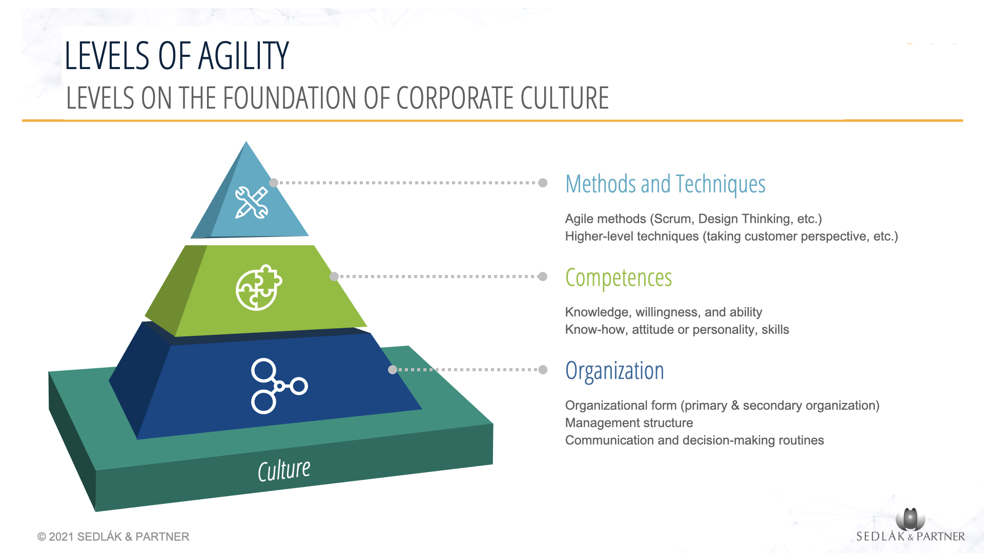 LEVELS OF AGILITY LEVELS OF AGILITY