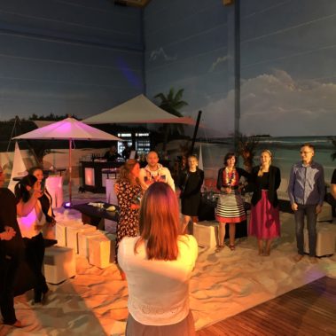 Team event at Beach Hamburg